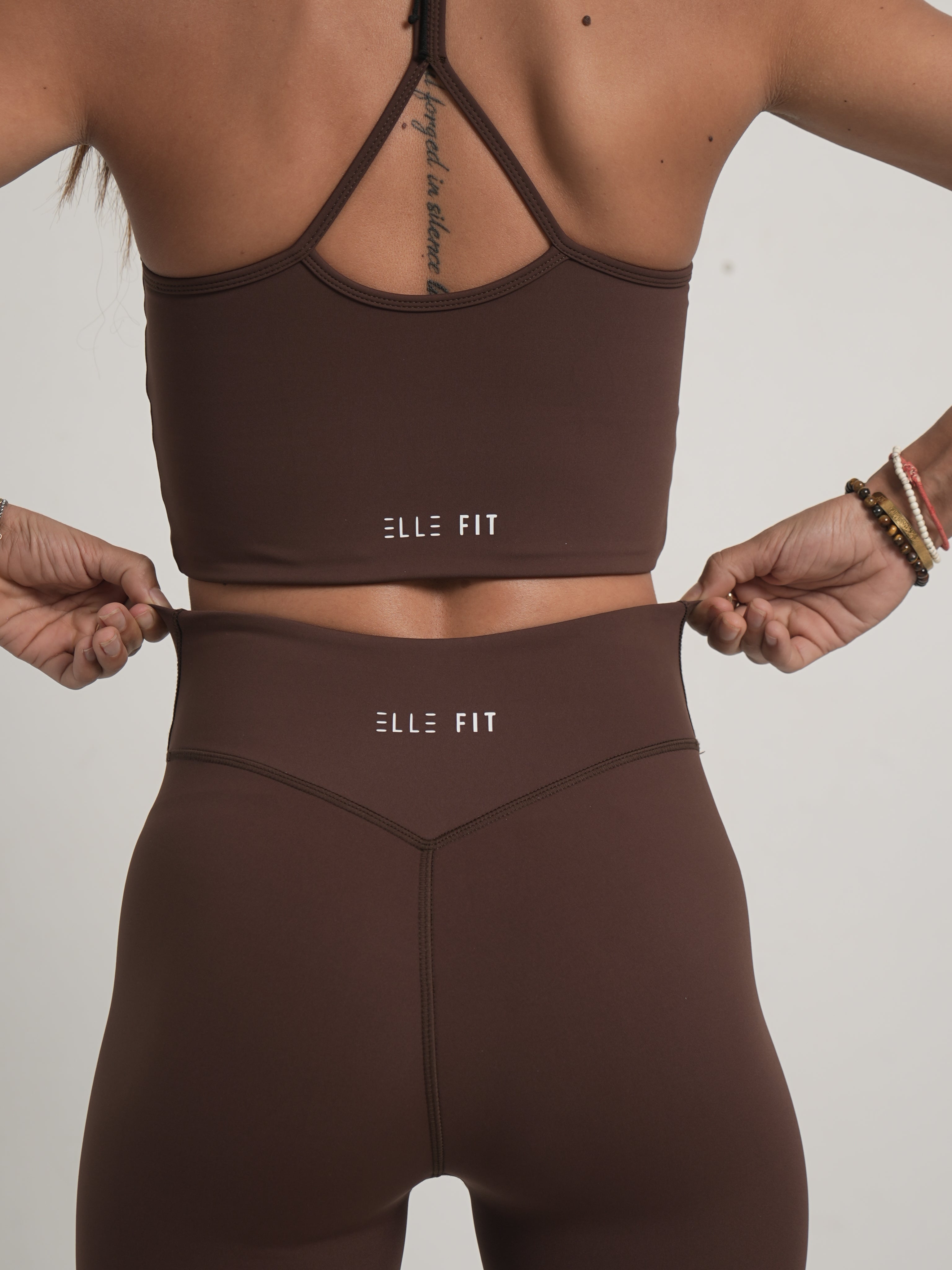 L'ESSENCE - Legging taille haute en V