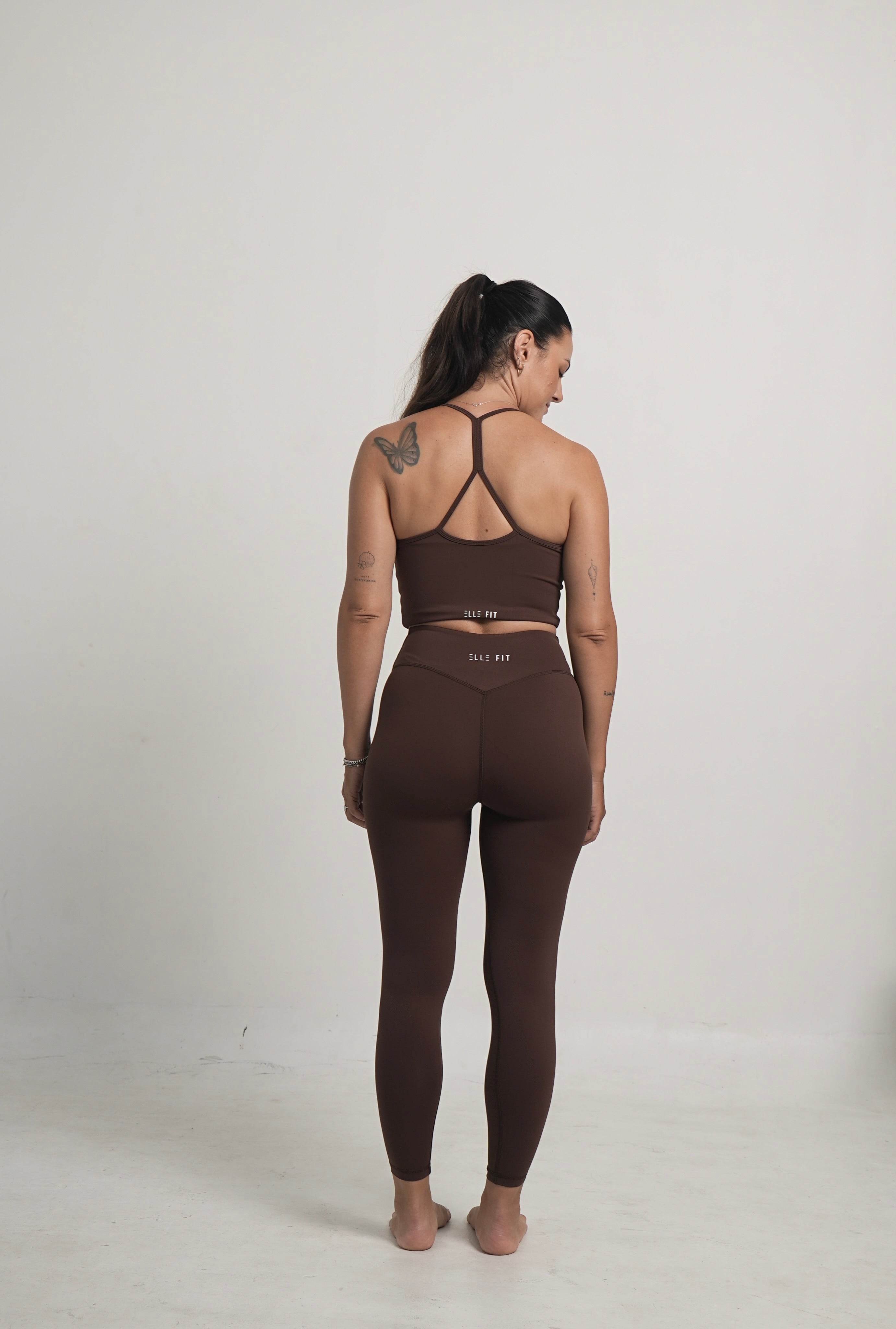 L'ESSENCE - Legging taille haute en V