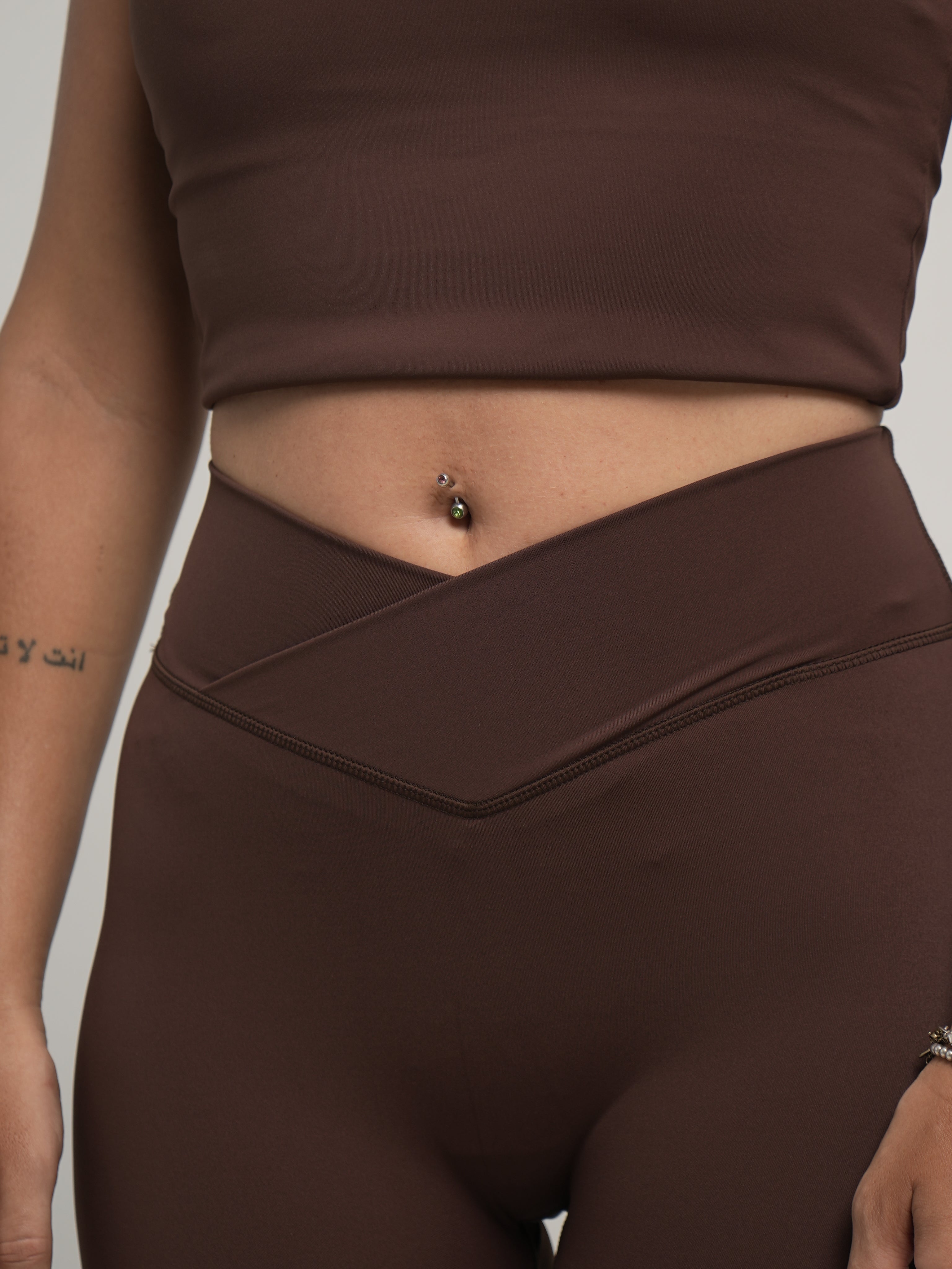 L'AUDACE - Short taille haute en V