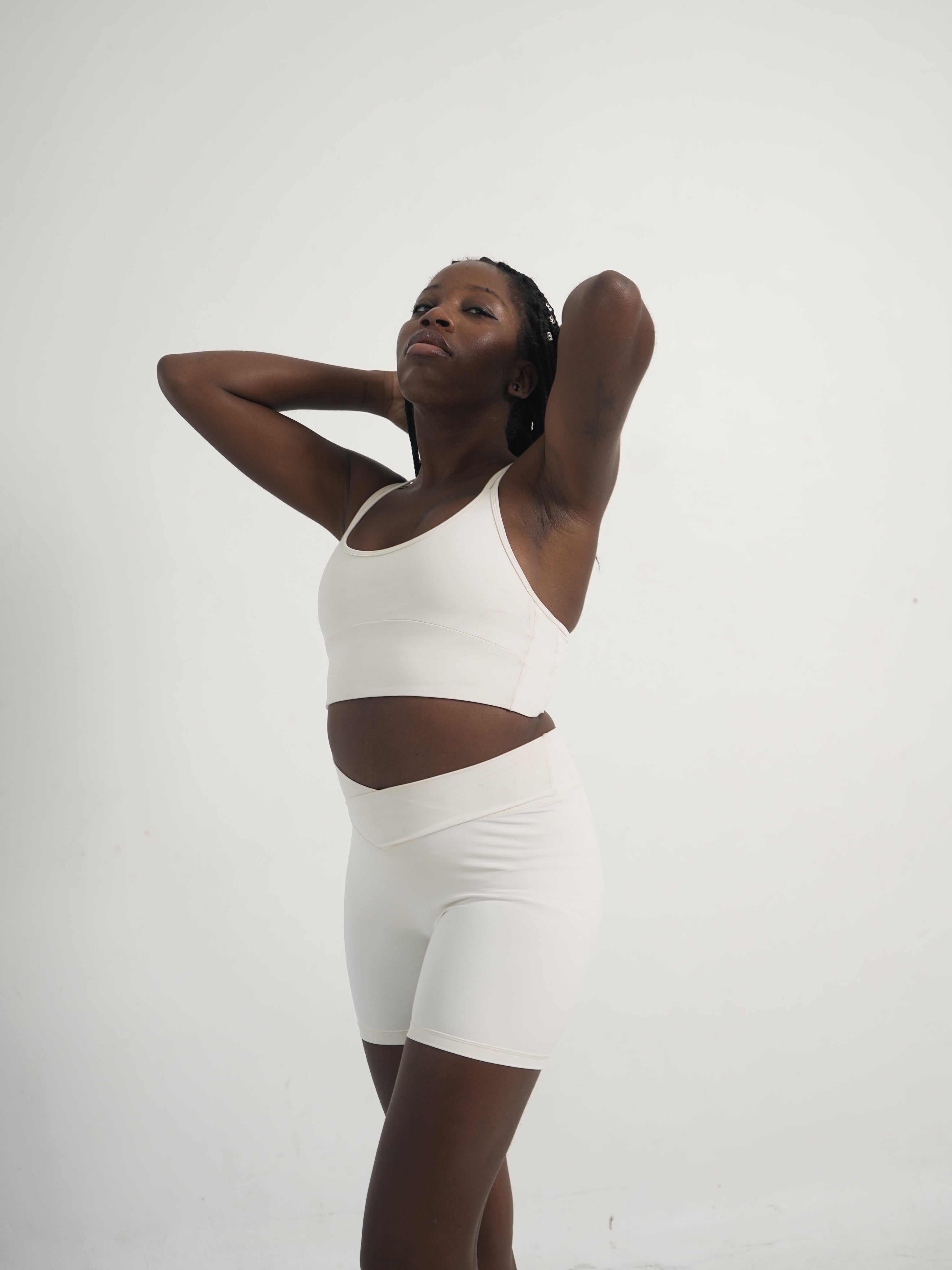 L'AUDACE - Short taille haute en V