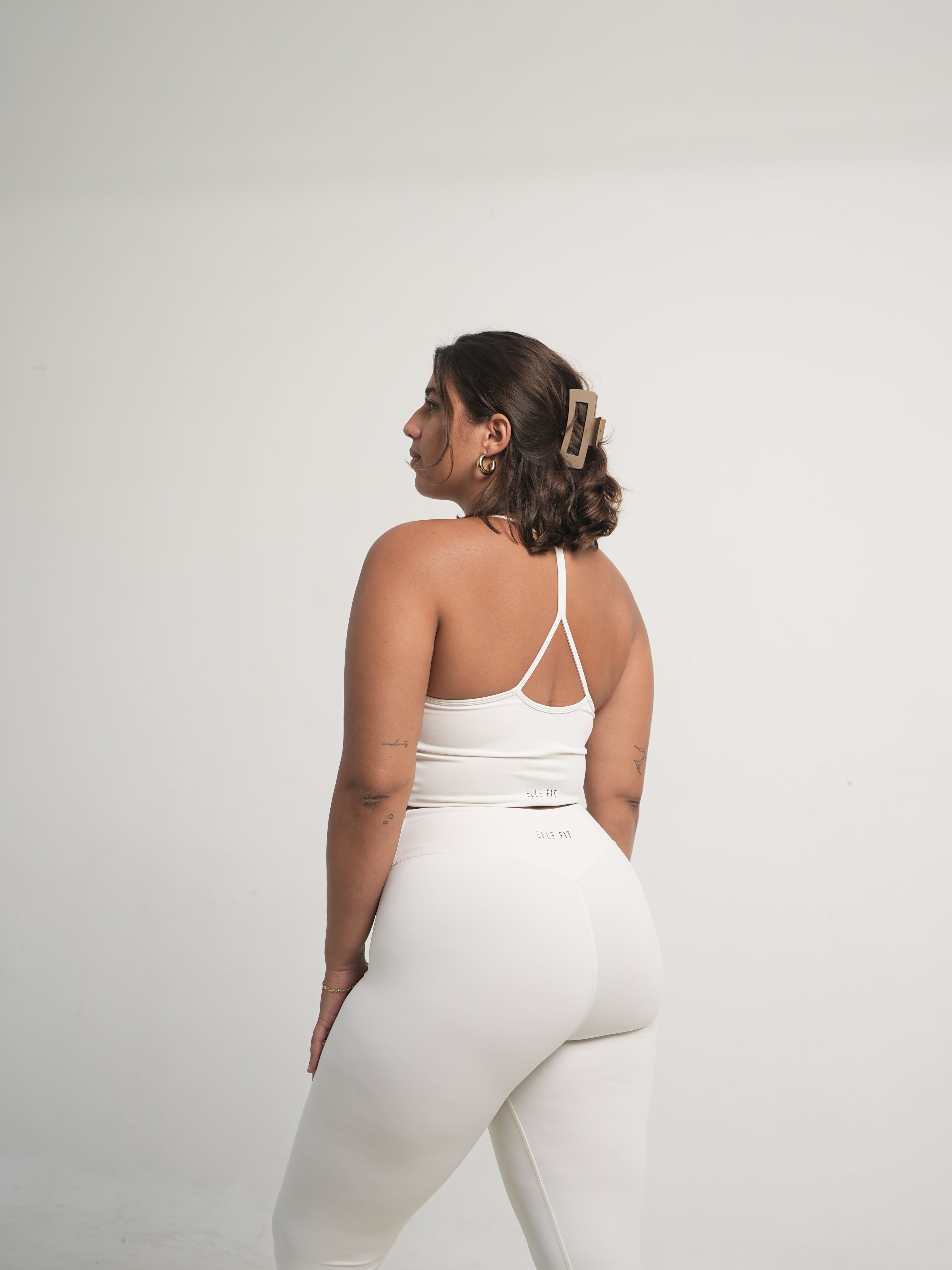 L'ESSENCE - Legging taille haute en V